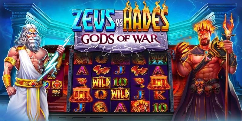 Just Casino Slot Zeus vs Hades - Gods of War, Spielen mit Boni