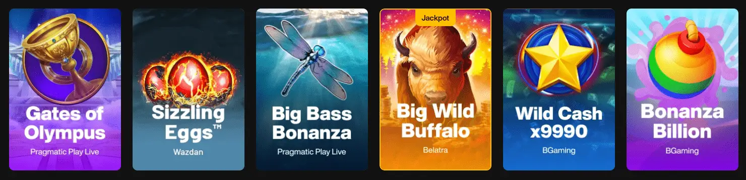 justcasino slots DE